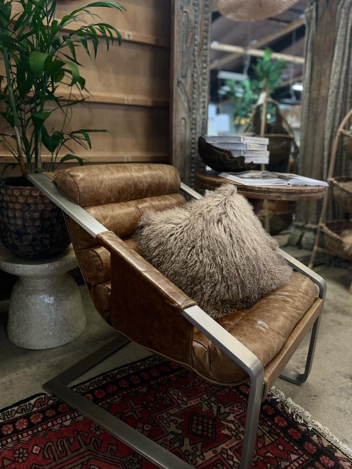 James Stewart Royce Leather Chair
